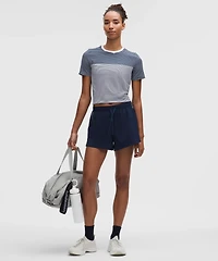 Seamless Classic-Fit Mariner Stripe T-Shirt | Women's Short Sleeve Shirts & Tee's