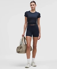 Swiftly Pointelle Short-Sleeve Shirt *Hip Length | Women's Short Sleeve Shirts & Tee's
