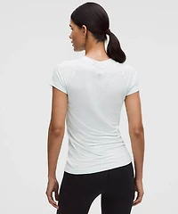 Swiftly Pointelle Short-Sleeve Shirt *Hip Length | Women's Short Sleeve Shirts & Tee's