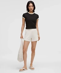 Organic Cotton Ringer Baby Tee | Women's Short Sleeve Shirts & Tee's