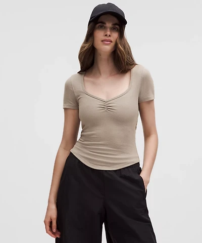 Hold Tight Sweetheart Short-Sleeve Shirt | Women's Short Sleeve Shirts & Tee's