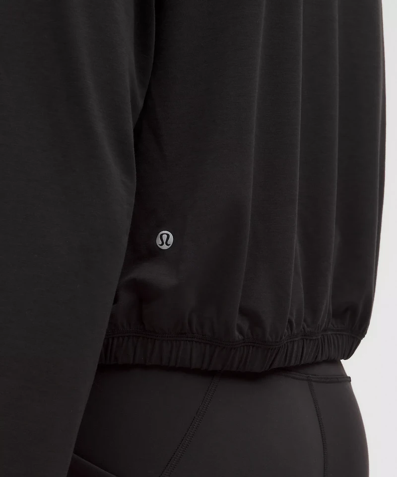 Jersey Training Elastic-Hem Long-Sleeve Shirt | Women's Long Sleeve Shirts