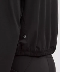 Jersey Training Elastic-Hem Long-Sleeve Shirt | Women's Long Sleeve Shirts