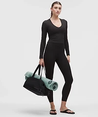 All It Takes Ribbed Nulu V-Neck Long-Sleeve Shirt *B-D Cups | Women's Long Sleeve Shirts