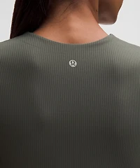 All It Takes Ribbed Nulu V-Neck Long-Sleeve Shirt *B-D Cups | Women's Long Sleeve Shirts