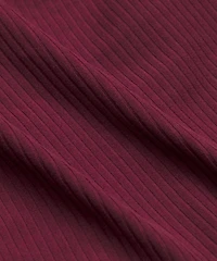 All It Takes Ribbed Nulu V-Neck T-Shirt *B–D Cups