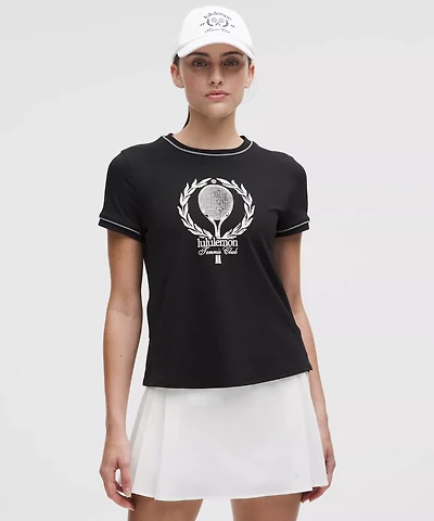 Crewneck Tennis Short-Sleeve Shirt *Tennis Club | Women's Short Sleeve Shirts & Tee's