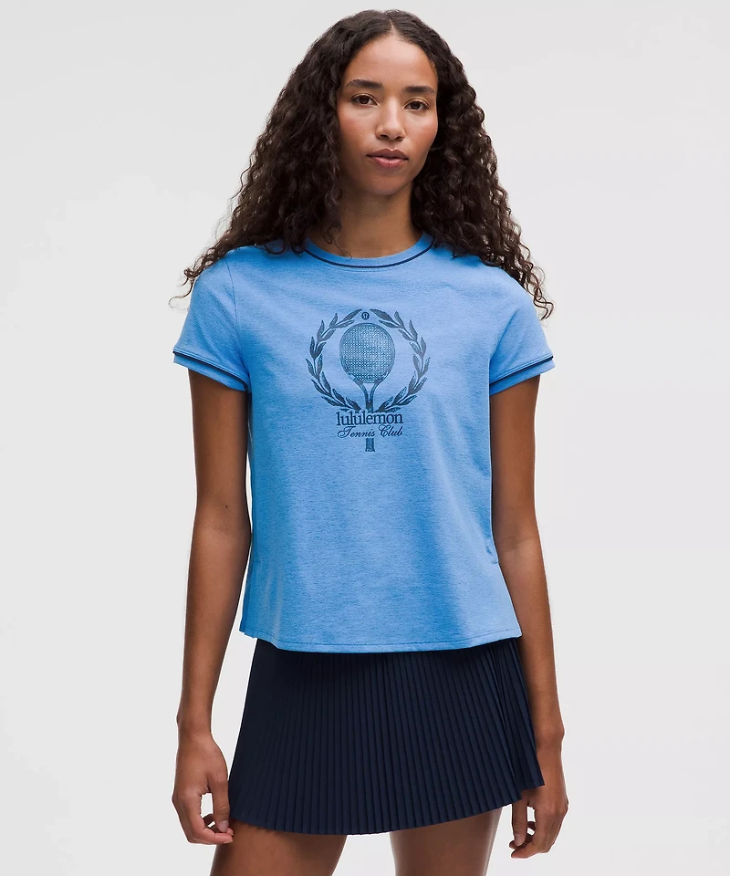 Crewneck Tennis Short-Sleeve Shirt *Tennis Club | Women's Short Sleeve Shirts & Tee's