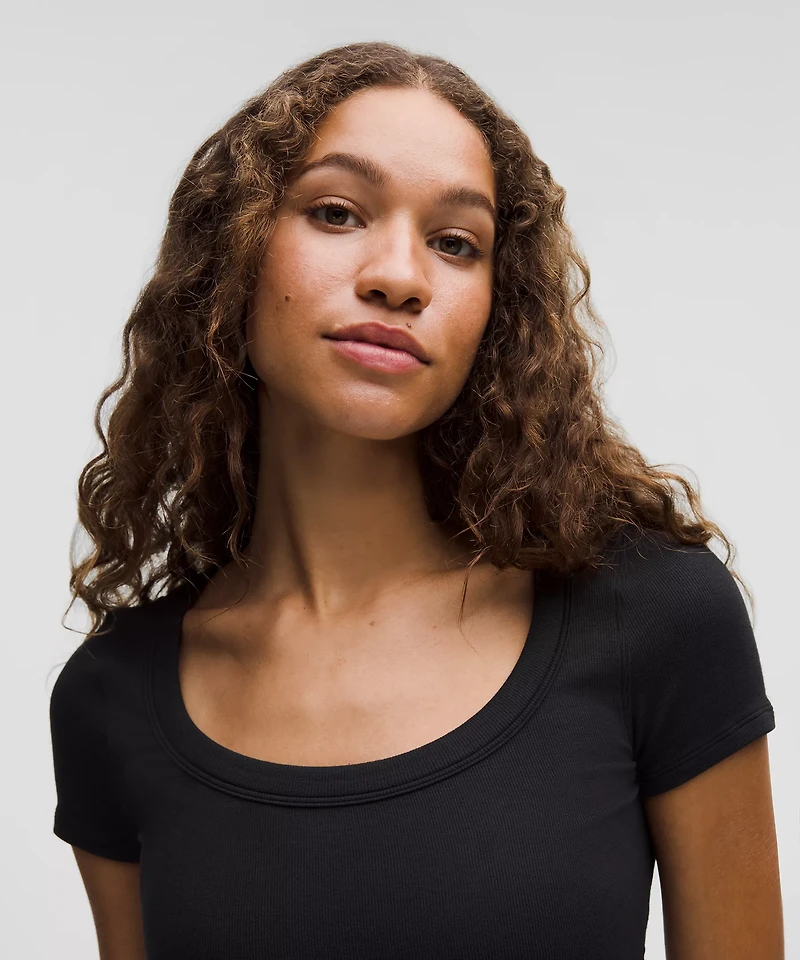 Hold Tight Scoop-Neck Short-Sleeve Shirt | Women's Short Sleeve Shirts & Tee's
