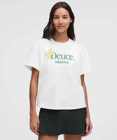 Relaxed-Fit Cotton Jersey T-Shirt *Graphic | Women's Short Sleeve Shirts & Tee's