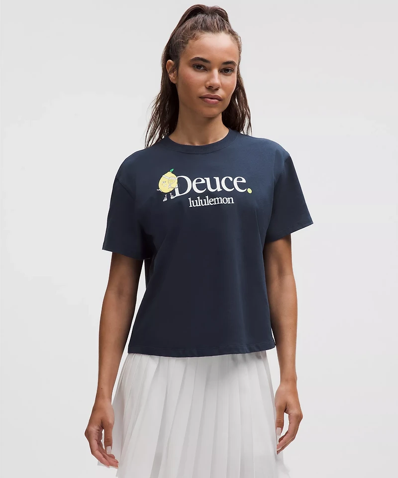 Relaxed-Fit Cotton Jersey T-Shirt *Graphic | Women's Short Sleeve Shirts & Tee's