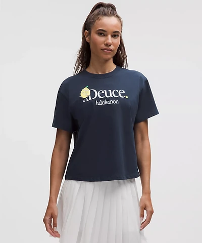 Relaxed-Fit Cotton Jersey T-Shirt *Graphic | Women's Short Sleeve Shirts & Tee's