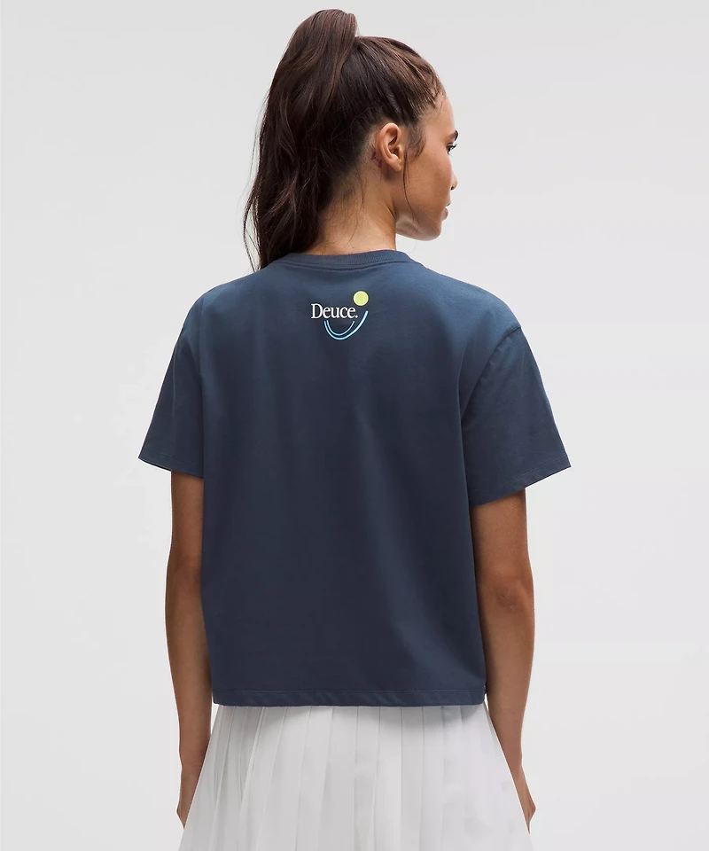 Relaxed-Fit Cotton Jersey T-Shirt *Graphic | Women's Short Sleeve Shirts & Tee's