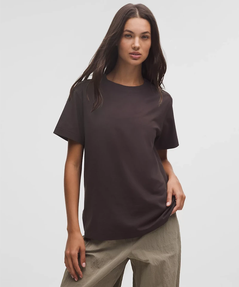 All Yours Organic Cotton Crewneck T-Shirt | Women's Short Sleeve Shirts & Tee's