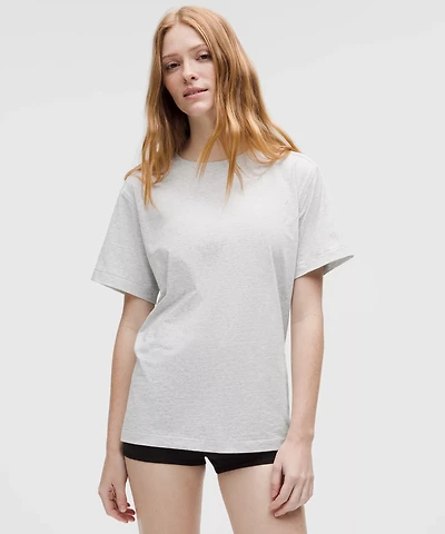 All Yours Organic Cotton Crewneck T-Shirt | Women's Short Sleeve Shirts & Tee's