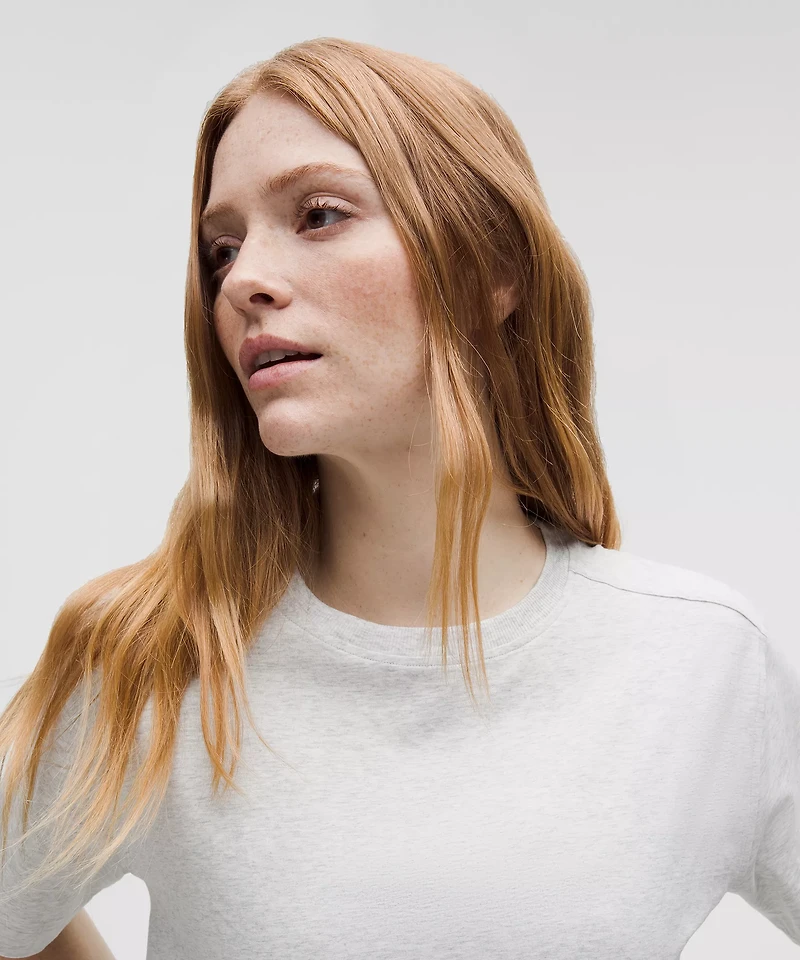 All Yours Organic Cotton Crewneck T-Shirt | Women's Short Sleeve Shirts & Tee's