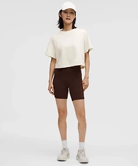 All Yours Organic Cotton Cropped T-Shirt | Women's Short Sleeve Shirts & Tee's