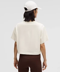 All Yours Organic Cotton Cropped T-Shirt | Women's Short Sleeve Shirts & Tee's