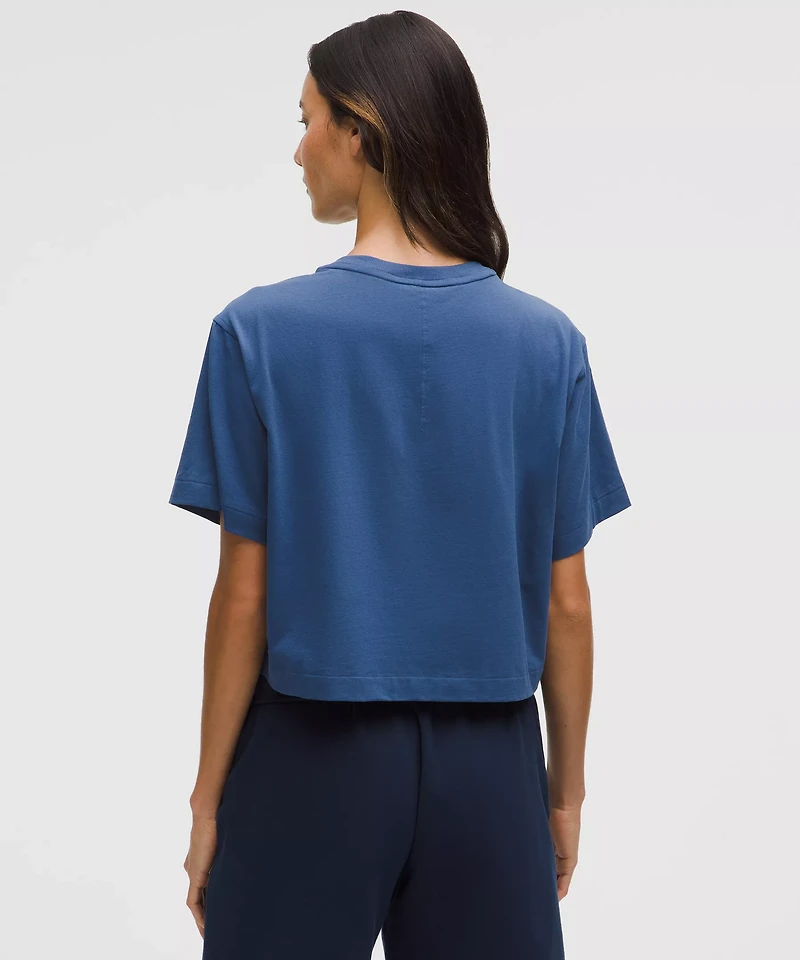 All Yours Organic Cotton Cropped T-Shirt | Women's Short Sleeve Shirts & Tee's