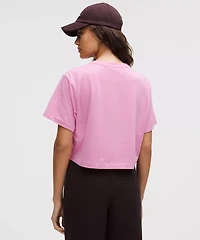 All Yours Organic Cotton Cropped T-Shirt | Women's Short Sleeve Shirts & Tee's