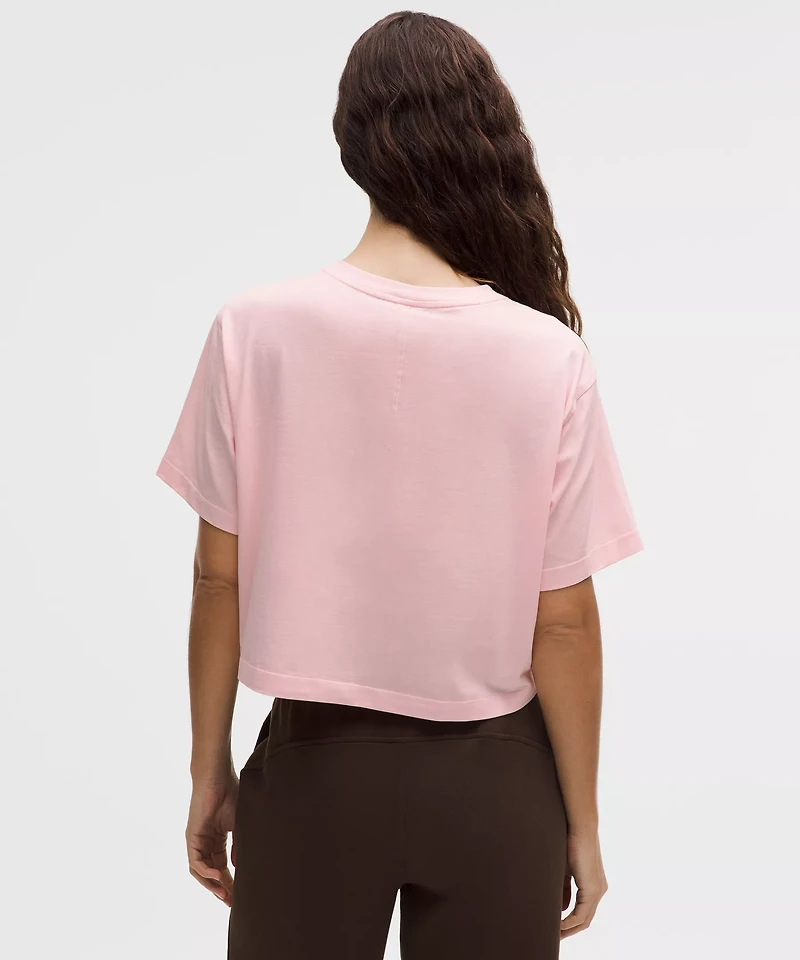 All Yours Organic Cotton Cropped T-Shirt