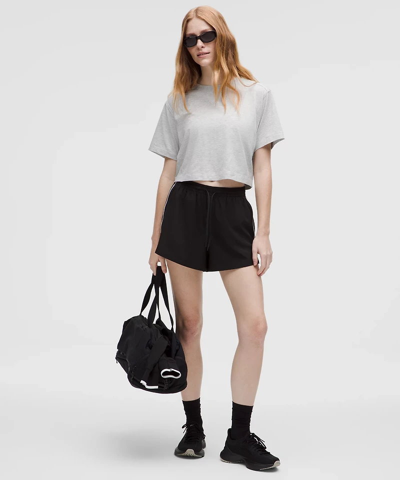 All Yours Organic Cotton Cropped T-Shirt | Women's Short Sleeve Shirts & Tee's