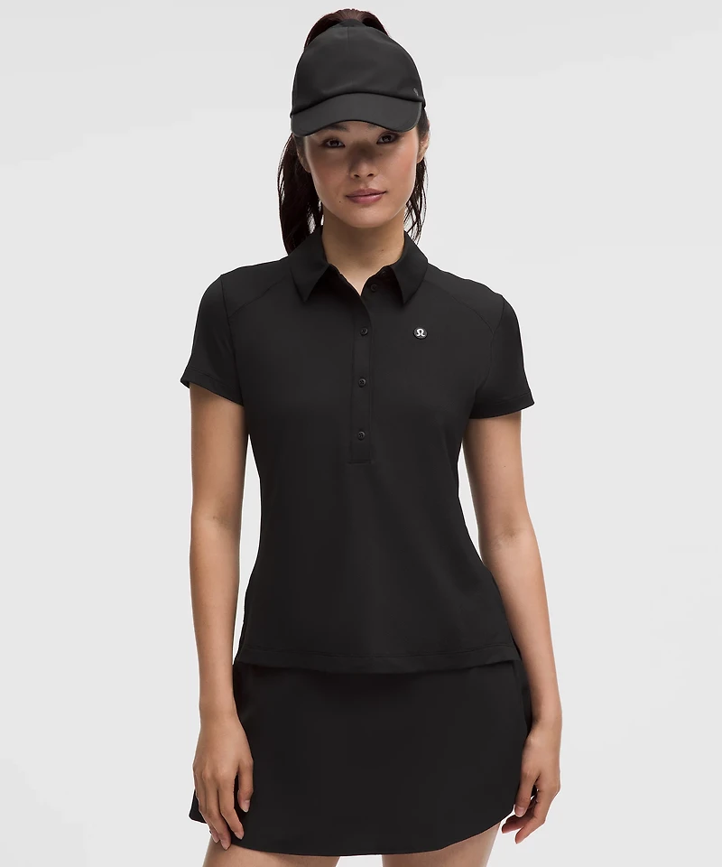 Quick-Dry Short-Sleeve Polo Shirt *Straight Hem | Women's Shirts