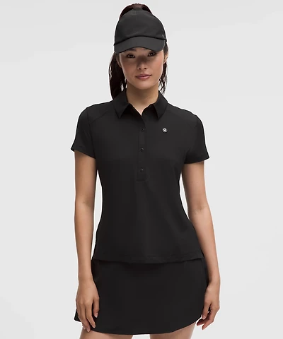 Quick-Dry Short-Sleeve Polo Shirt *Straight Hem | Women's Shirts