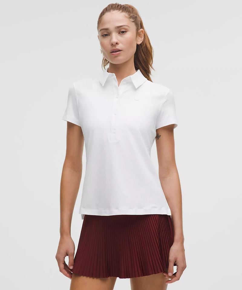 Quick-Dry Short-Sleeve Polo Shirt *Straight Hem | Women's Shirts