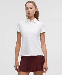 Quick-Dry Short-Sleeve Polo Shirt *Straight Hem | Women's Shirts