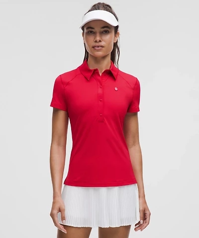 Quick-Dry Short-Sleeve Polo Shirt *Straight Hem | Women's Shirts
