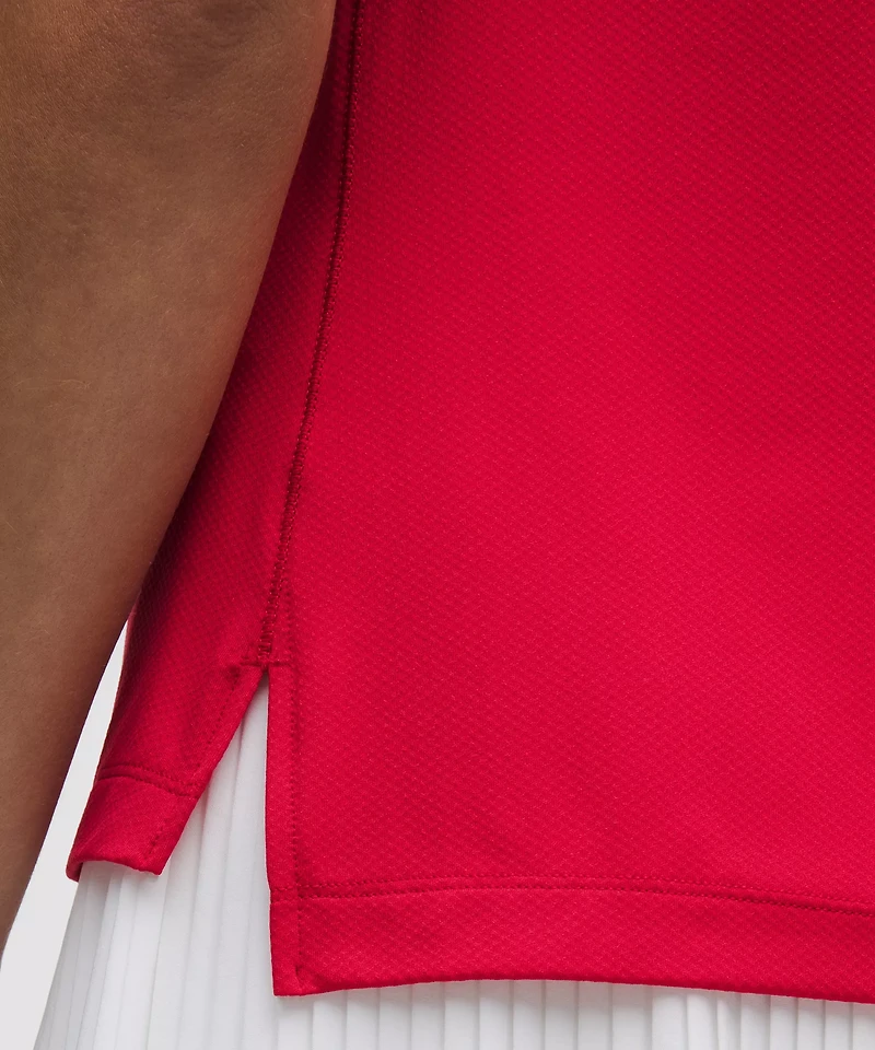 Quick-Dry Short-Sleeve Polo Shirt *Straight Hem | Women's Shirts