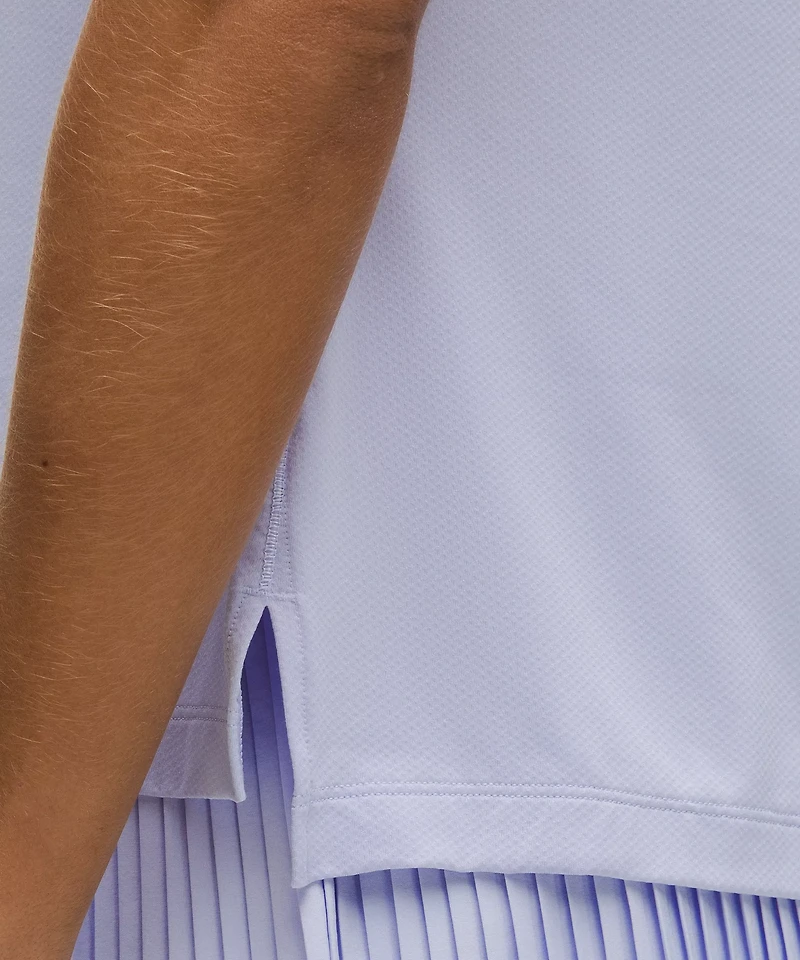 Quick-Dry Short-Sleeve Polo Shirt *Straight Hem | Women's Shirts