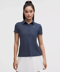 Quick-Dry Short-Sleeve Polo Shirt *Straight Hem
