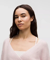 Brushed Cotton Reversible Crossover Sweater