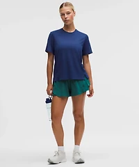 Fast and Free Short-Sleeve Shirt *Perforated Stripe