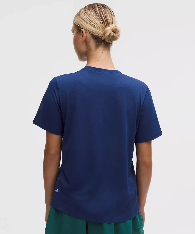 Fast and Free Short-Sleeve Shirt *Perforated Stripe