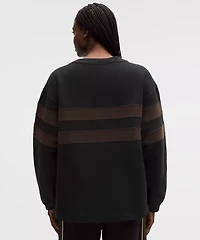 Women's Steady State Oversized Pullover *Stripe