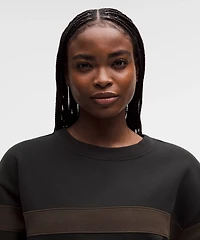 Women's Steady State Oversized Pullover *Stripe