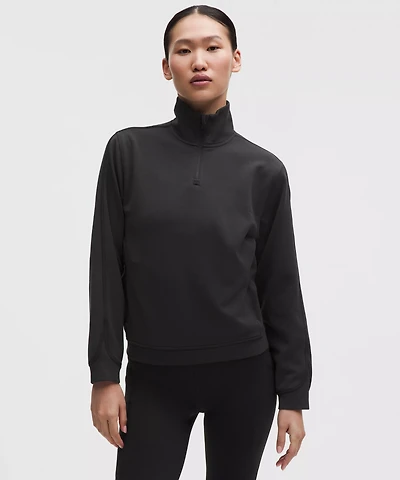 Textured Fleece Half Zip