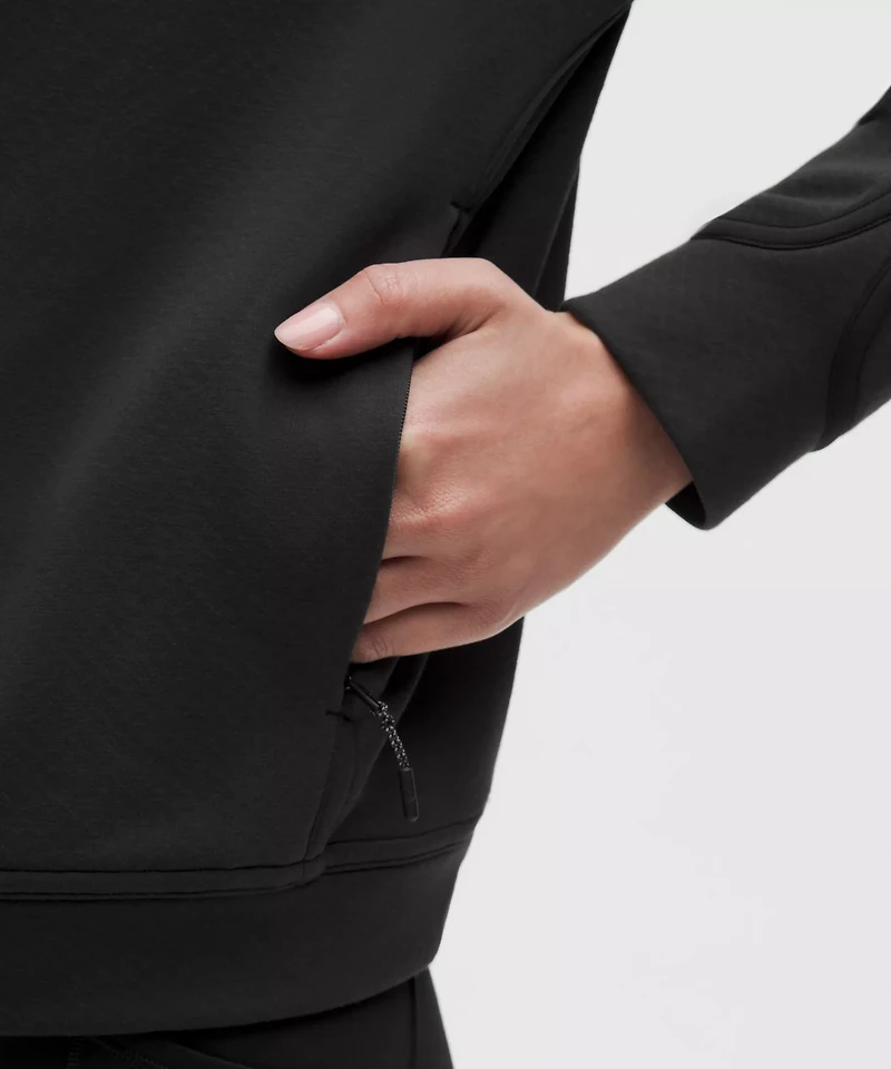 Textured Fleece Half Zip