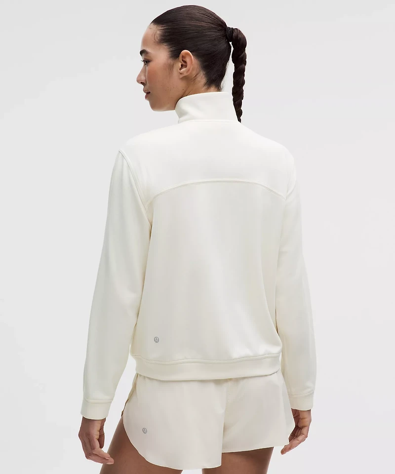 Textured Fleece Half Zip