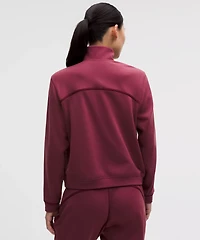 Textured Fleece Half Zip