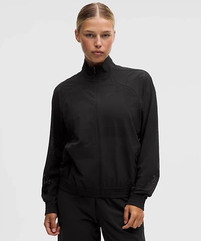 Adapted State Track Jacket *Perforated Stripe