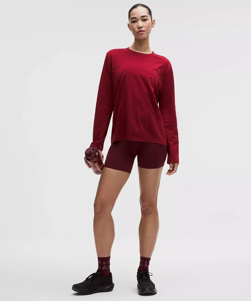 Swiftly Relaxed Long-Sleeve Shirt Hip Length *Updated Fit