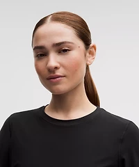 Side-Ruched Running Short-Sleeve Shirt