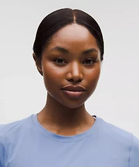 Side-Ruched Running Short-Sleeve Shirt