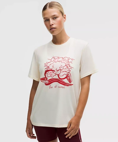 Jersey Training Short-Sleeve Shirt *Run With Us