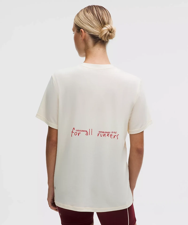 Jersey Training Short-Sleeve Shirt *Run With Us