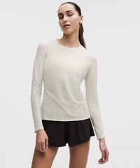 UV-Protective Side Ruched Running Long Sleeve